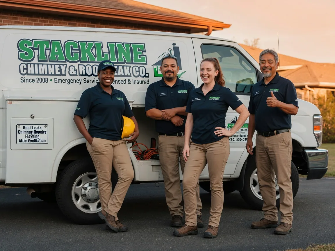 Chimney flashing repair company in Sunrise Beach, MO
